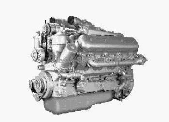 Двигатель ЯМЗ-7514.10 в сборе  